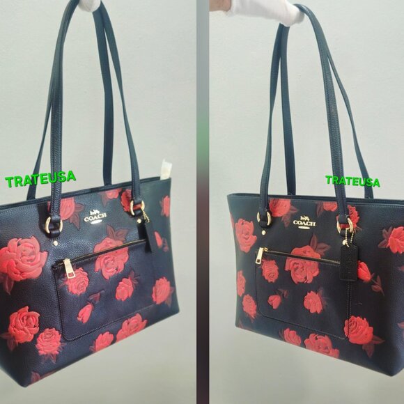 Station Tote Bag With Floral Print - Picture 5 of 16